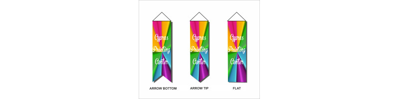 Arrow Type FLAGS  CYPRUS PRINTING CENTER
