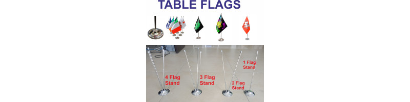 Table FLAGS  Double side  CYPRUS PRINTING CENTER