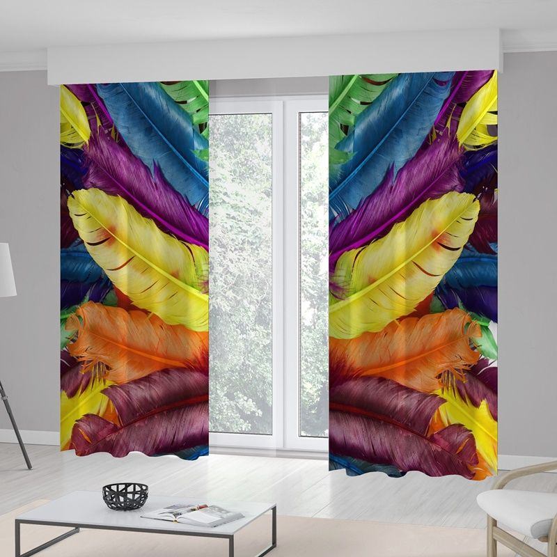 Background (drapes) Curtains Printed Home Textile code  21031
