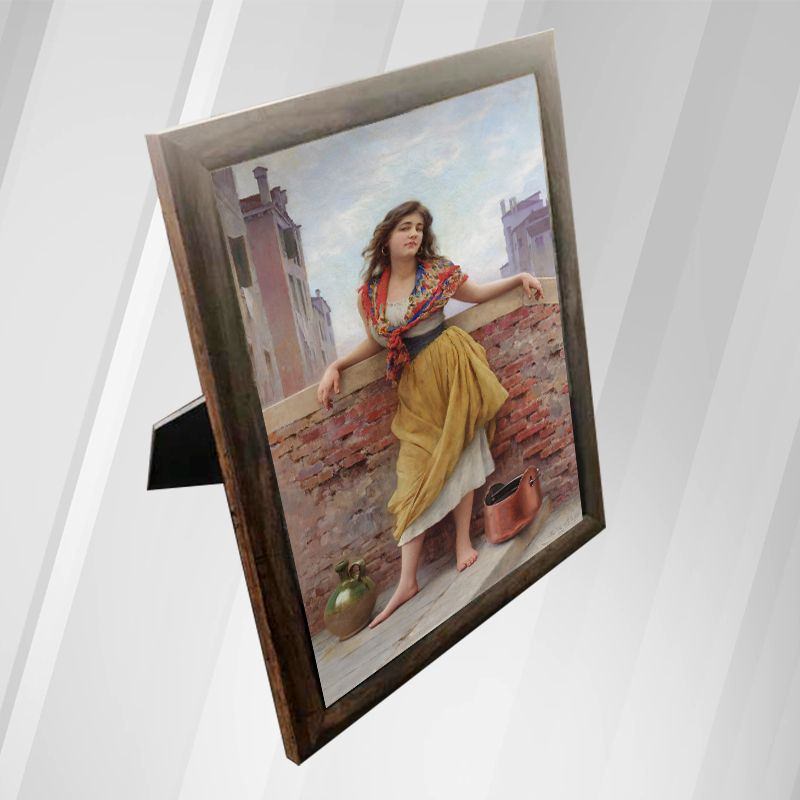 Beautiful Woman Carpet Frame Beautiful Woman Carpet Frame