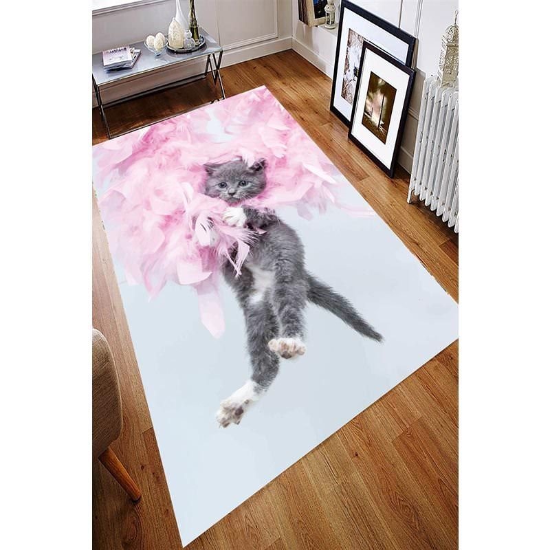 Kitten Design Digital Printed Carpet Kitten Design Digital Printed Carpet