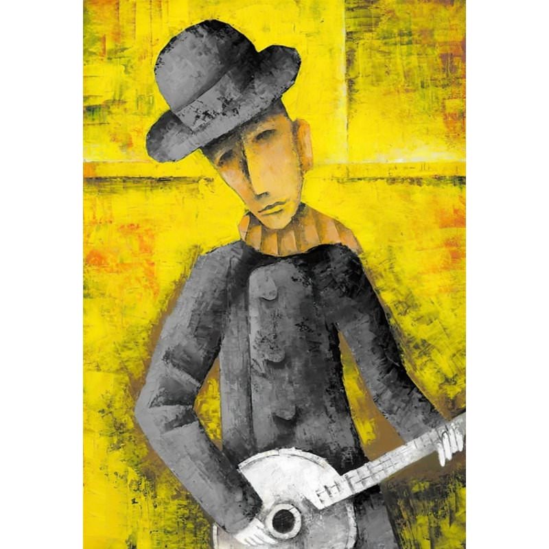 Singing Musician Painting