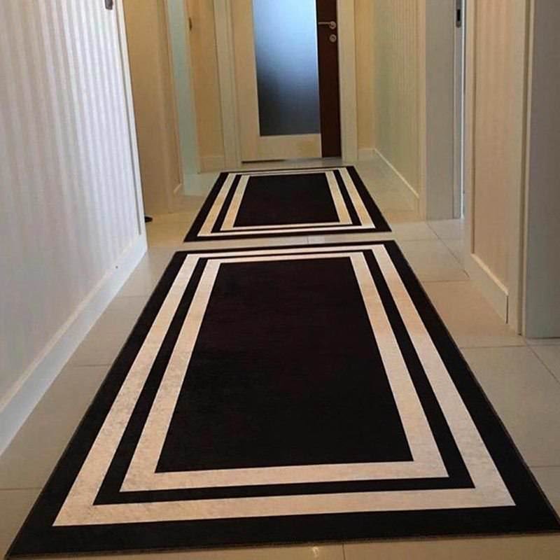 Decorative Square Patterned Digital Printed Carpet