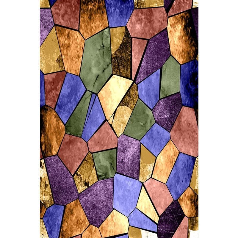 Shiny Cracked Stone Pattern Digital Printed Carpet Shiny Cracked Stone Pattern Digital Printed Carpet