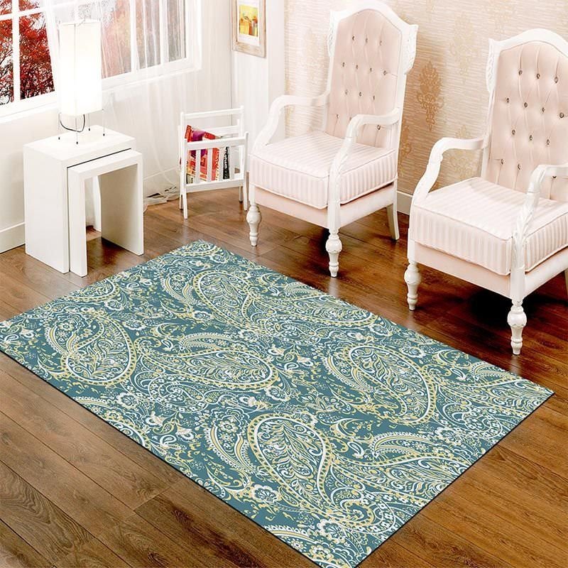 Ottoman Fashion Patterned Digital Printed Carpet