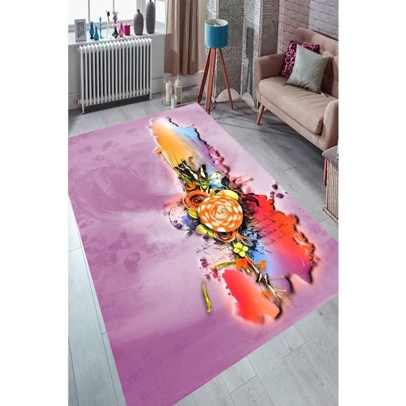 Paper Detail Special Design Digital Printed Carpet Paper Detail Special Design Digital Printed Carpet