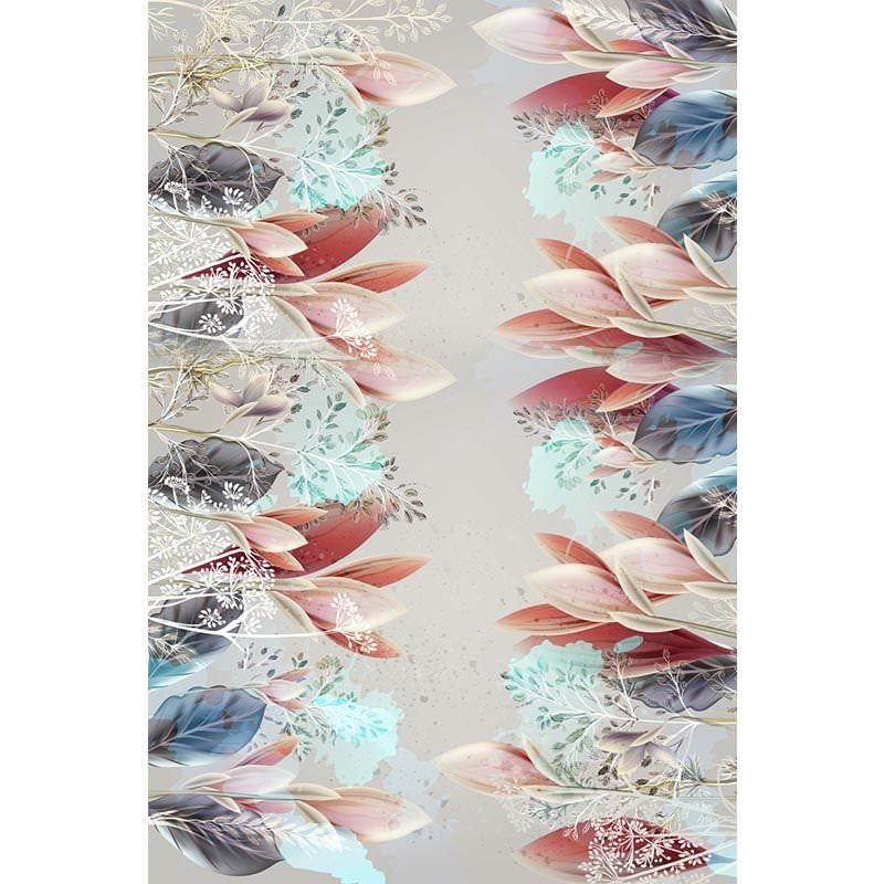 Quantity Leaf Design Digital Printed Carpet