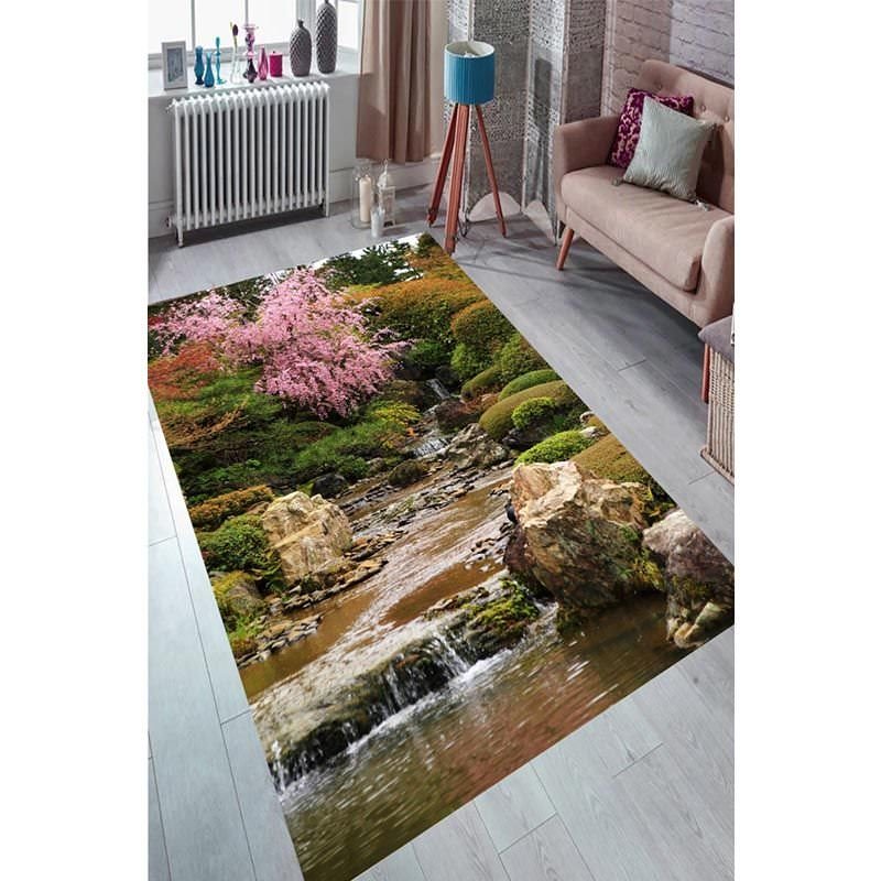 River Design Digital Printed Carpet