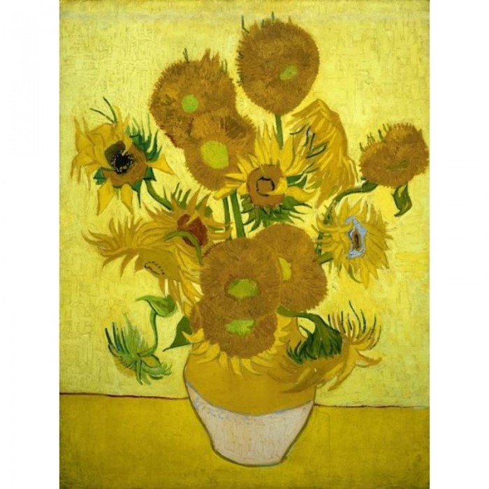 Vincent Van Gogh - Sunflowers Painting