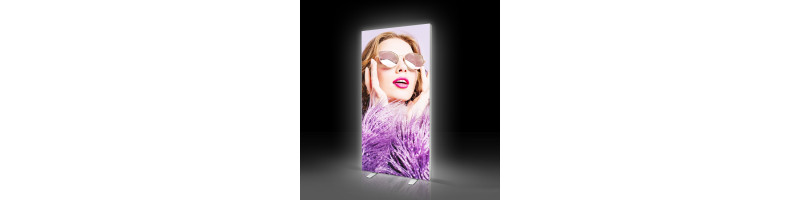 SEG Light box Textile lightbox Cyprus Printing Center